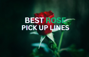 rose pick up lines