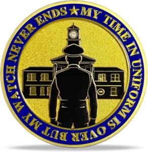 Police Retirement Coin