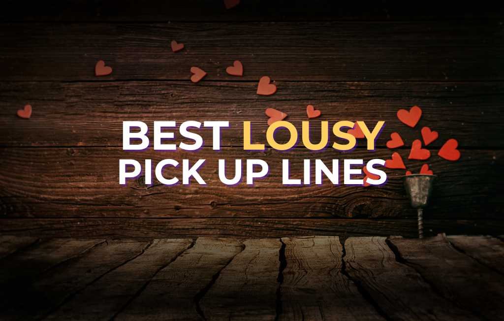 lousy pick up lines