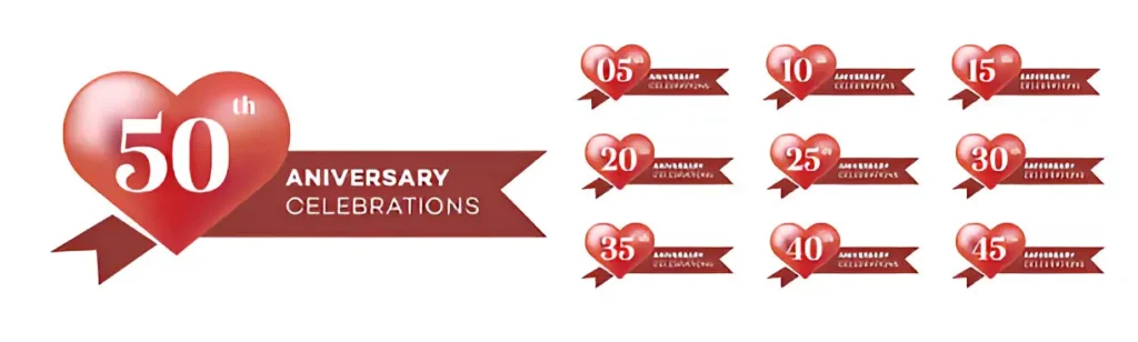 Milestone Recognition Celebrating Years of Service with Heart