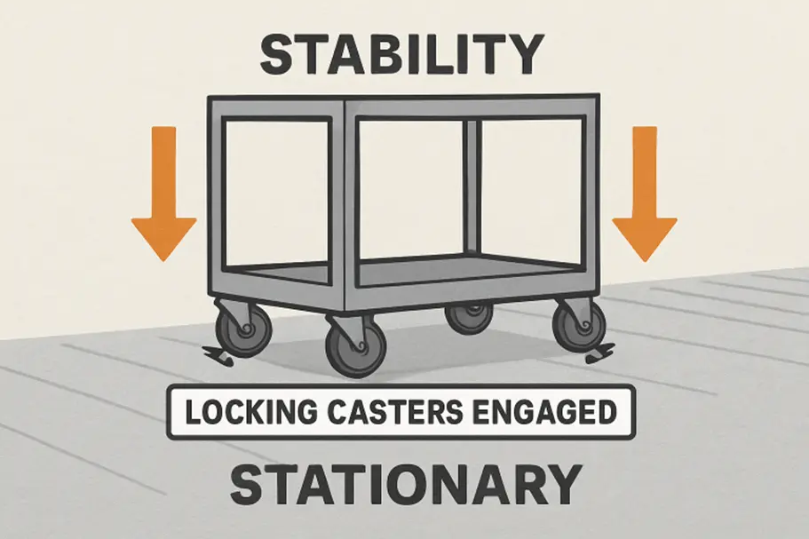 The Benefits of Locking Casters Ensuring Safety and Efficiency in Industrial Settings